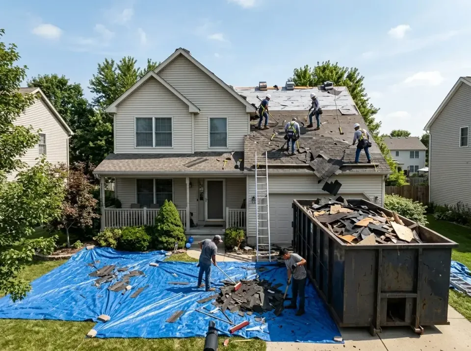 roof-replacement-debris-remova-004 — frequently asked questions, Cheapest Dumpster Rentals in Peru, IN